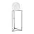 Silver Crystal Ball Stand